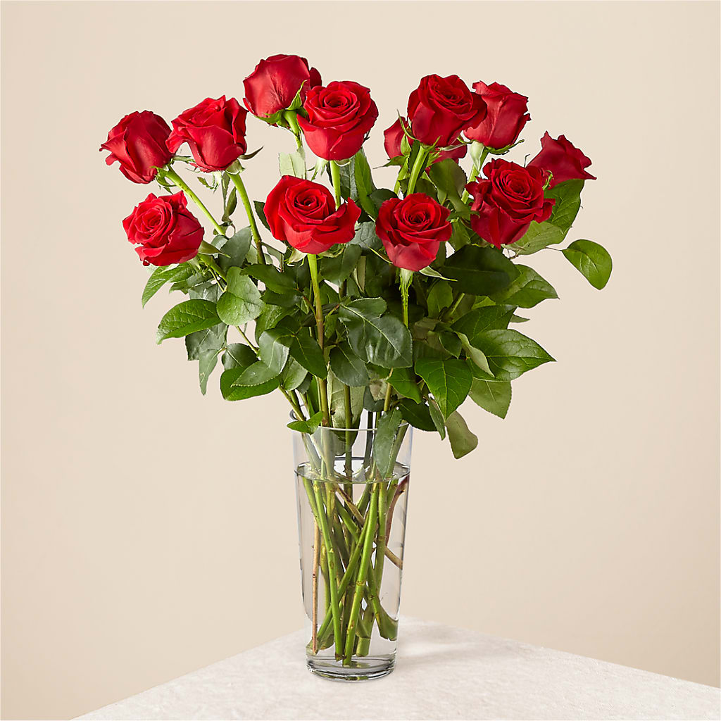 Long Stem Red Rose Bouquet – Oak Creek Florist, Concord CA