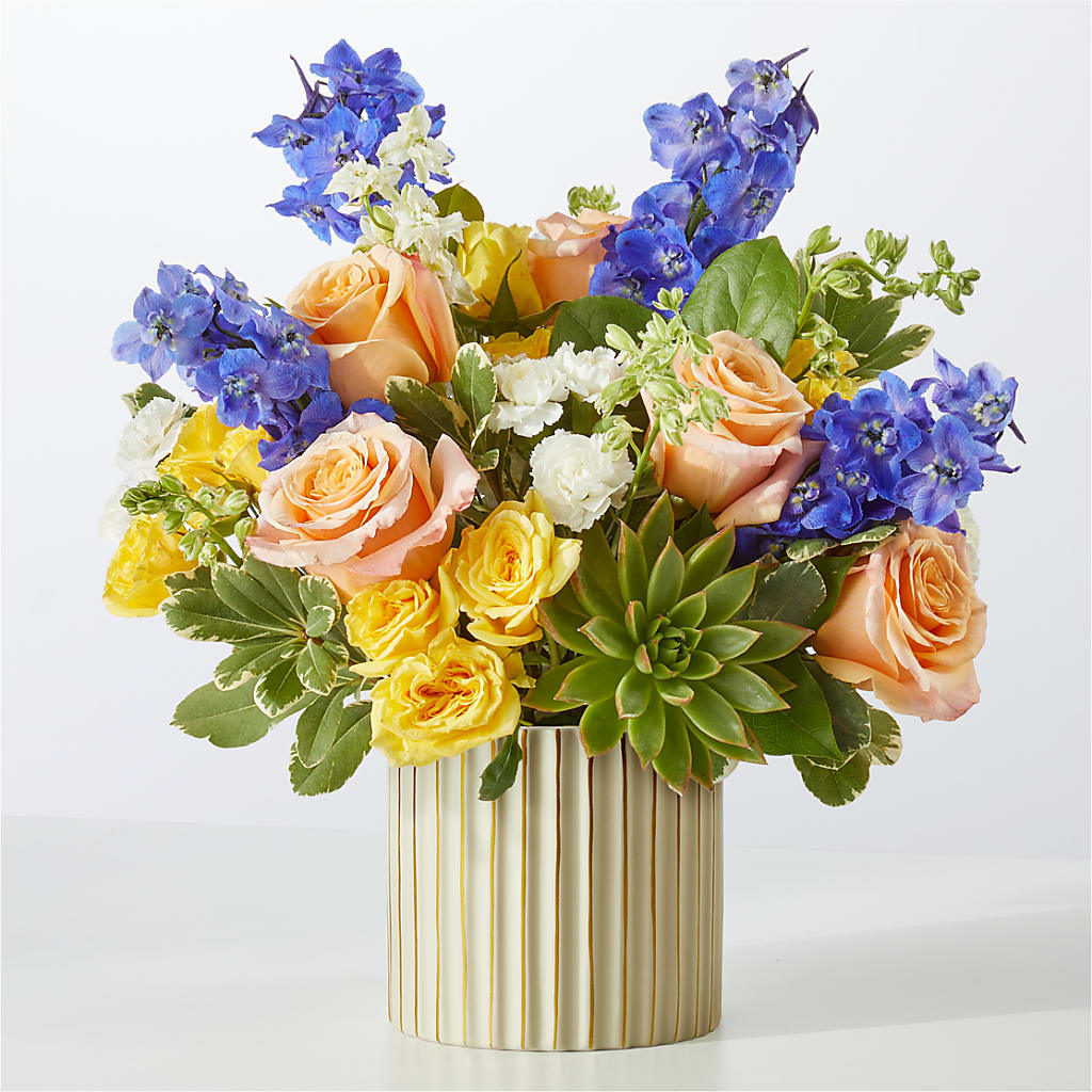 Cobalt Reverie Bouquet – Oak Creek Florist, Concord CA