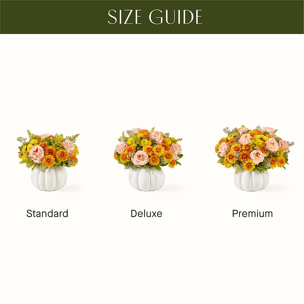 Peachy Pumpkin – Oak Creek Florist, Concord CA
