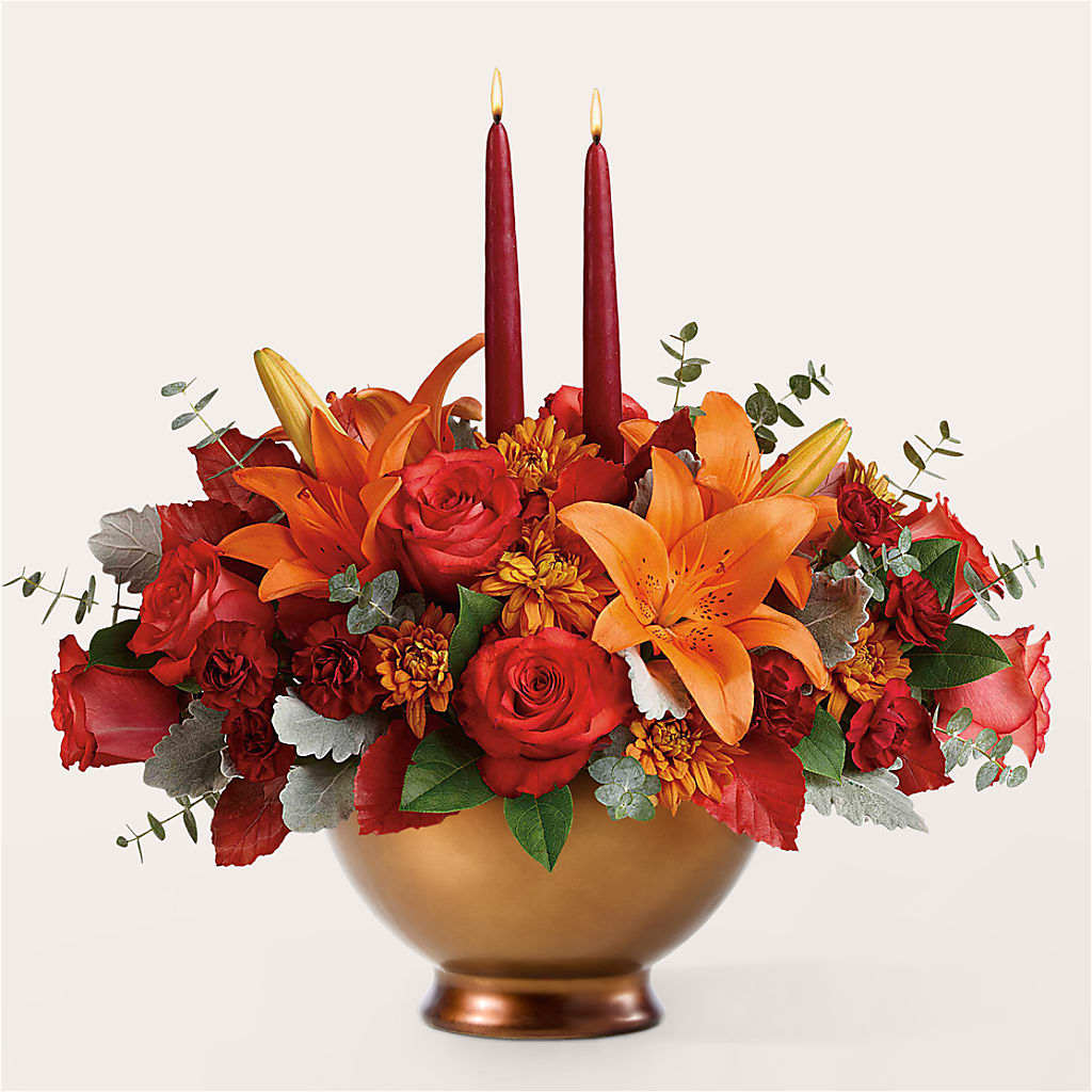 Fruits of Fall Centerpiece – Oak Creek Florist, Concord CA