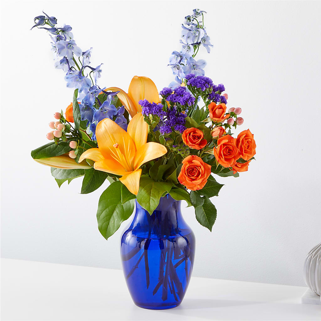Radiant Citrus Bouquet – Oak Creek Florist, Concord CA
