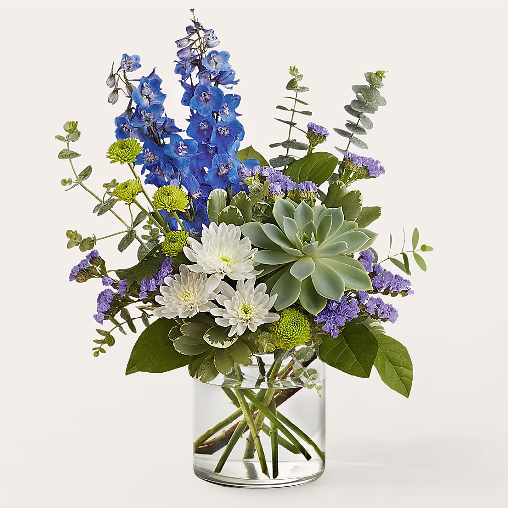 Cerulean Waves Bouquet – Oak Creek Florist, Concord CA