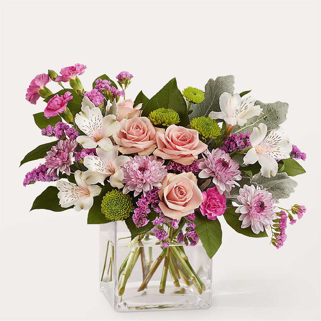 Pink Suede Bouquet – Oak Creek Florist, Concord CA