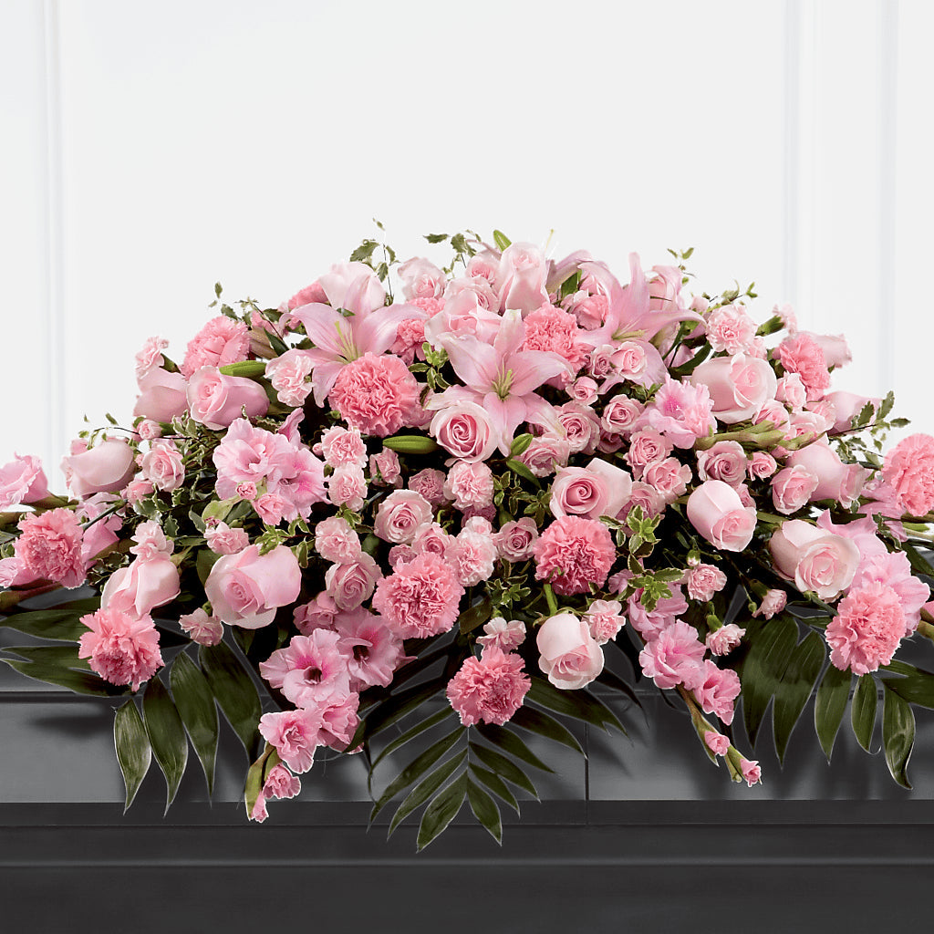 Garden of Comfort Casket Spray (Standard) – Oak Creek Florist, Concord CA