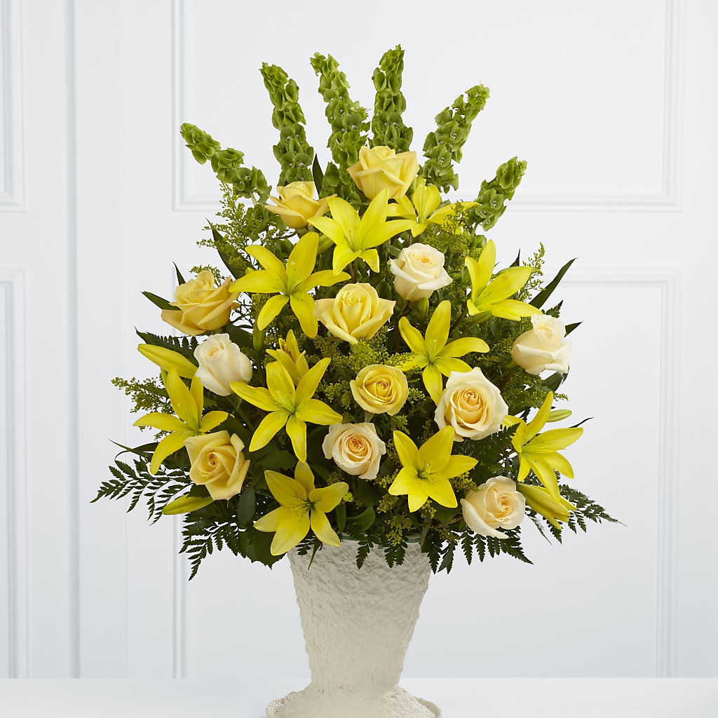 Golden Memories Arrangement – Oak Creek Florist, Concord CA