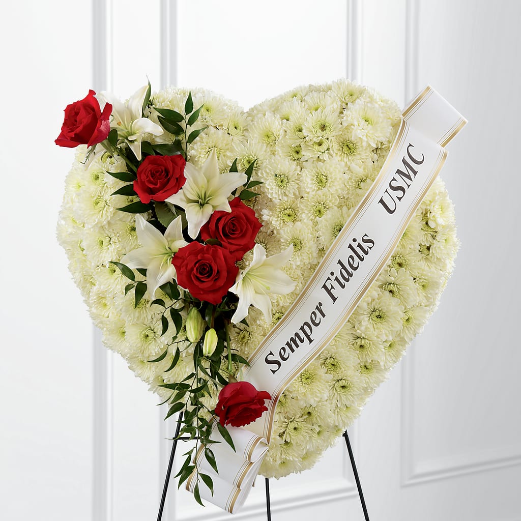 Heartfelt Hero Standing Heart – Oak Creek Florist, Concord CA