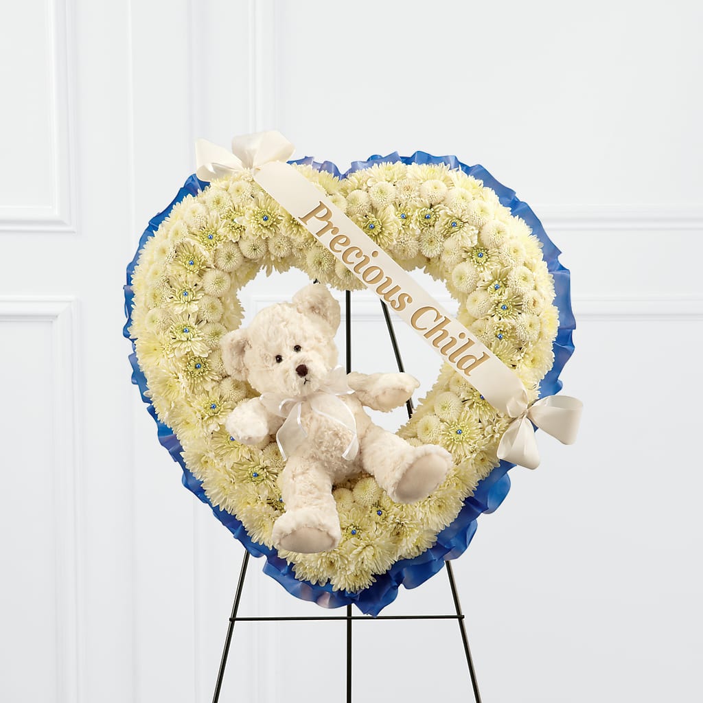 Precious Child Standing Heart – Oak Creek Florist, Concord CA