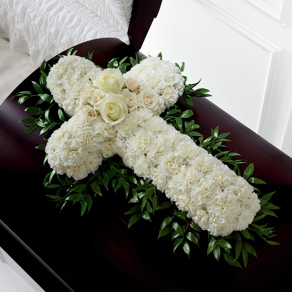 Peaceful Memories Casket Spray (Standard) – Oak Creek Florist, Concord CA
