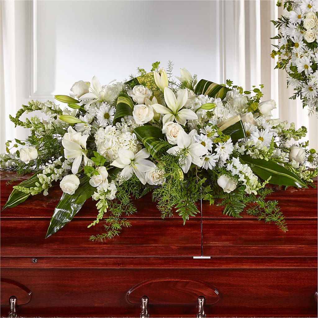 Abundance Casket Spray – Oak Creek Florist, Concord CA