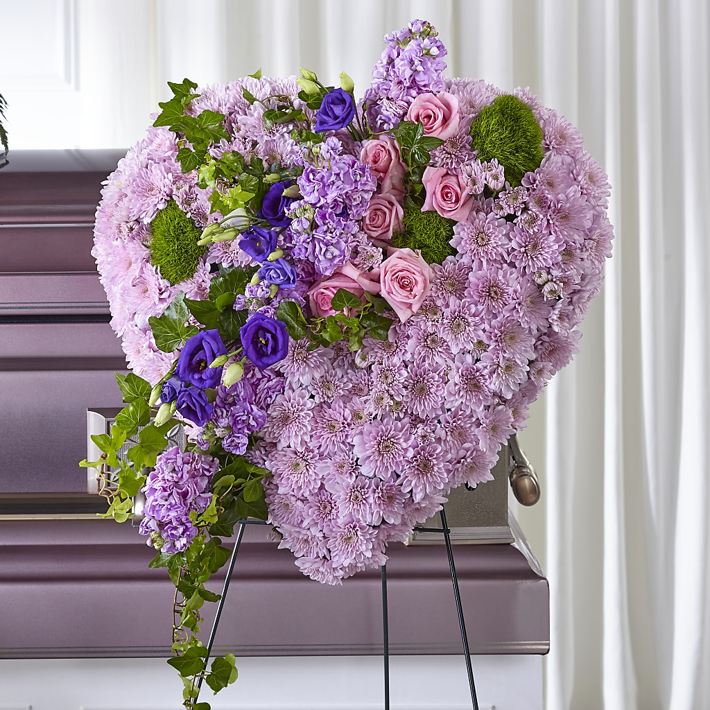 Treasured Love Standing Heart – Oak Creek Florist, Concord CA