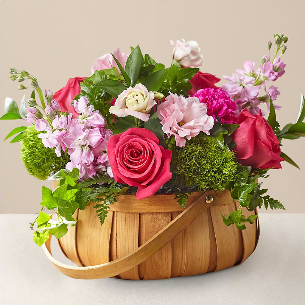 Radiance in Bloom Basket – Oak Creek Florist, Concord CA