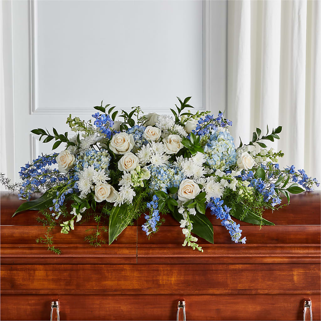 Timeless Essence Casket Spray – Oak Creek Florist, Concord CA