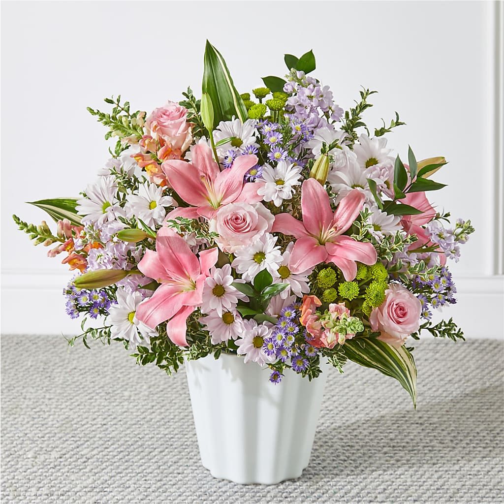 Abundant Compassion Floor Basket – Oak Creek Florist, Concord CA
