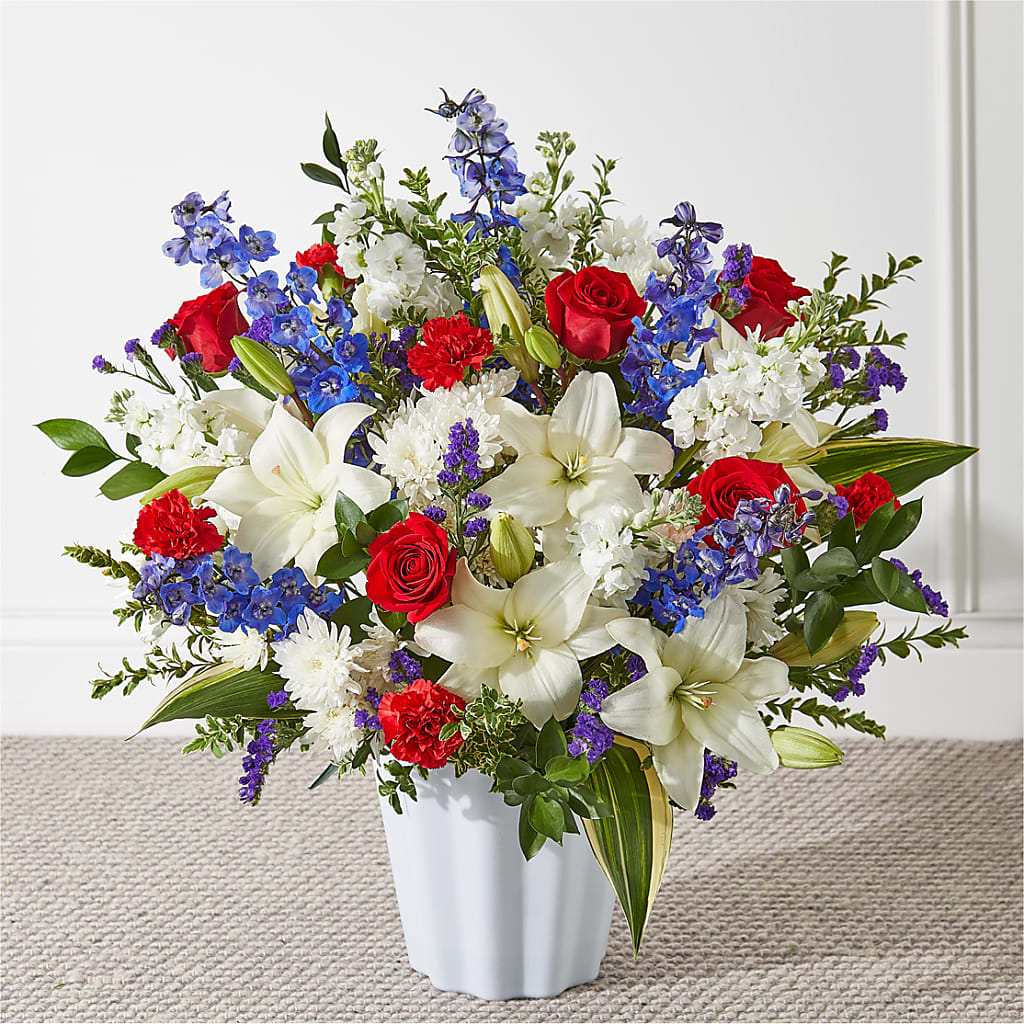 Consoled Floor Basket – Oak Creek Florist, Concord CA