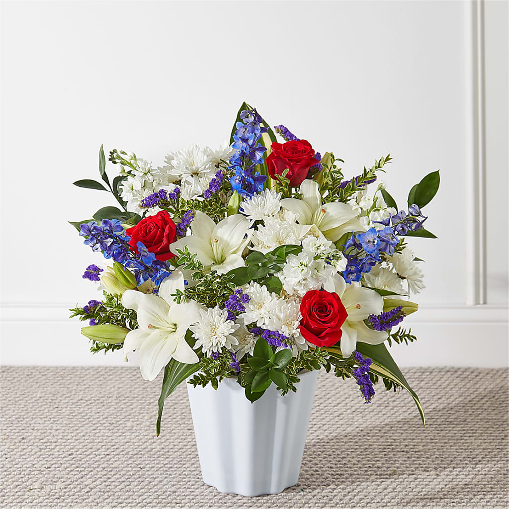 Consoled Floor Basket – Oak Creek Florist, Concord CA