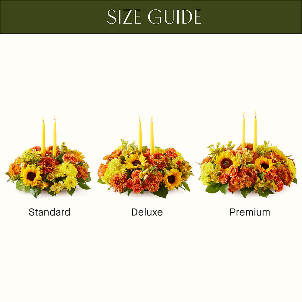 Autumn Harmony Centerpiece – Oak Creek Florist, Concord CA