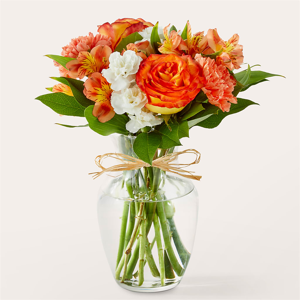 Apricot Glow Bouquet – Oak Creek Florist, Concord CA