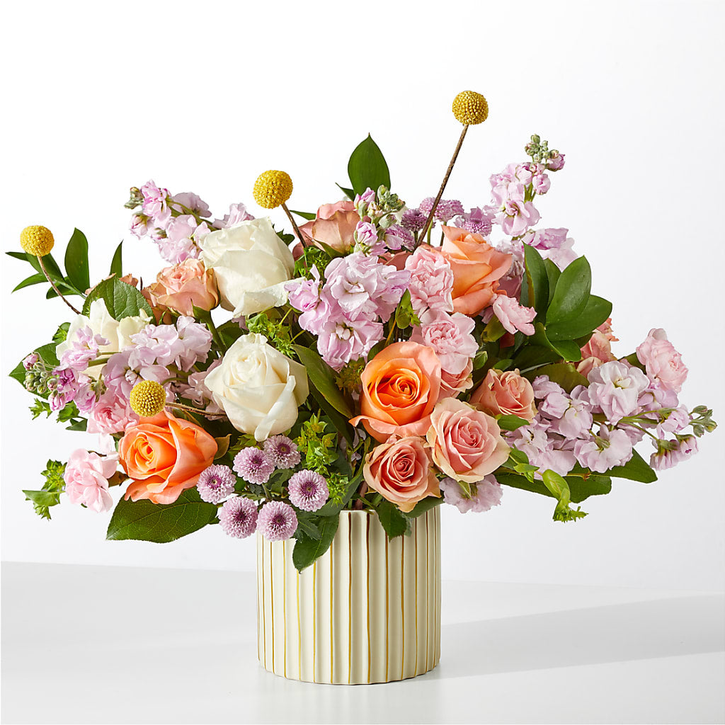French Market Bouquet with Ivory Vase – Oak Creek Florist, Concord CA