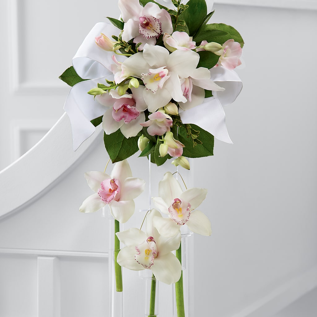 Perfect Entrance Pew Arrangement – Oak Creek Florist, Concord CA