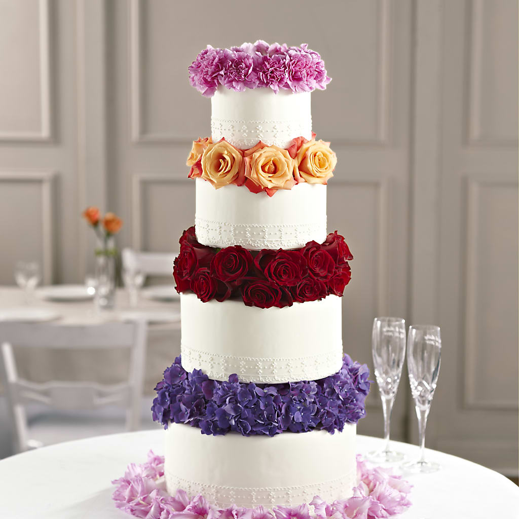 Infinite Love Cake Décor – Oak Creek Florist, Concord CA