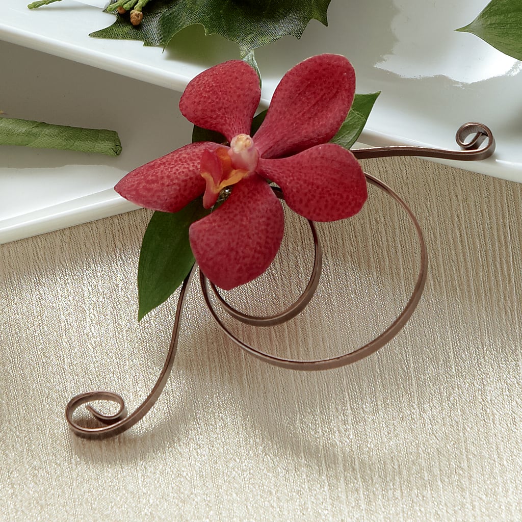 Red Mokara Boutonniere – Oak Creek Florist, Concord CA