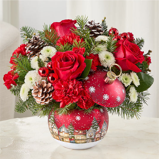 Christmas Carols Ornament –  Oak Creek Florist, Concord CA