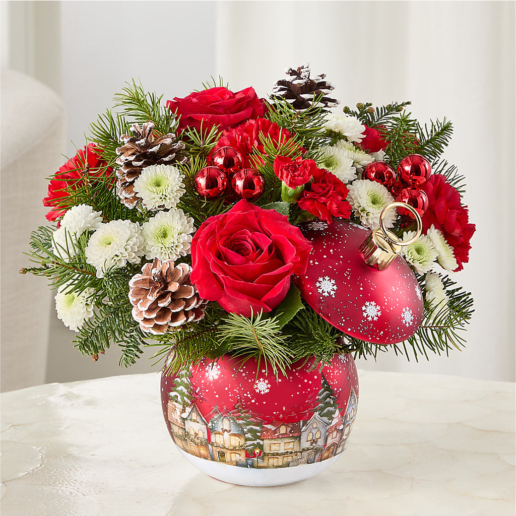 Christmas Carols Ornament –  Oak Creek Florist, Concord CA