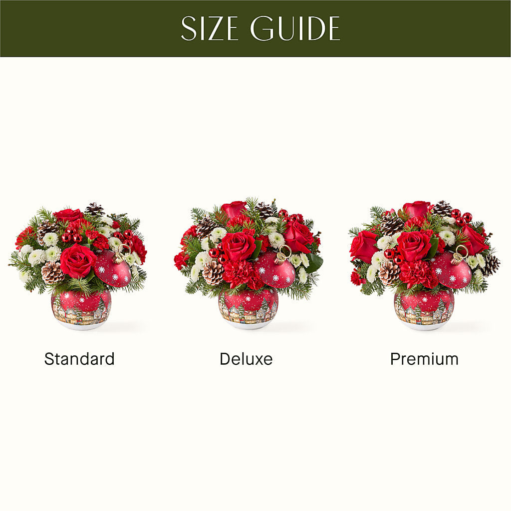 Christmas Carols Ornament –  Oak Creek Florist, Concord CA