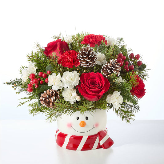 Jolly Snowman Bouquet –  Oak Creek Florist, Concord CA