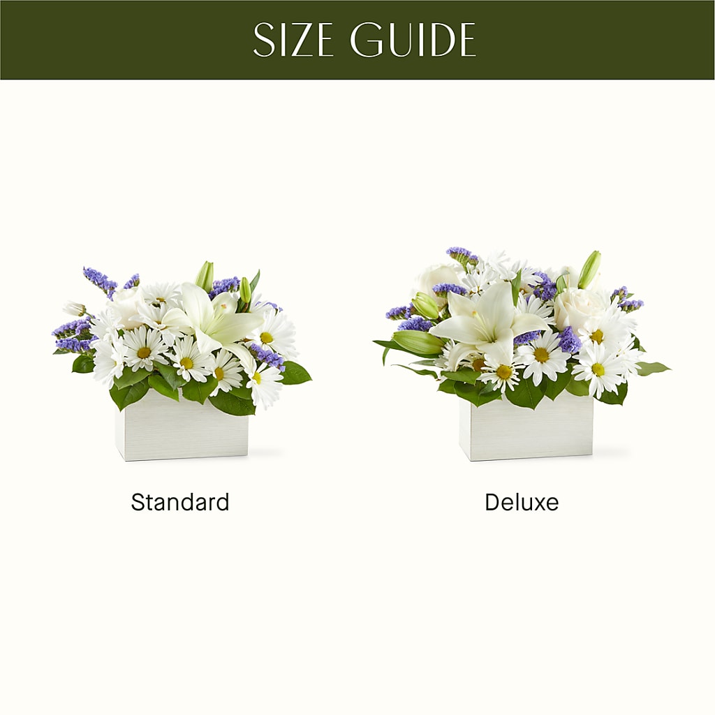 Beyond Blue Box Bouquet –  Oak Creek Florist, Concord CA