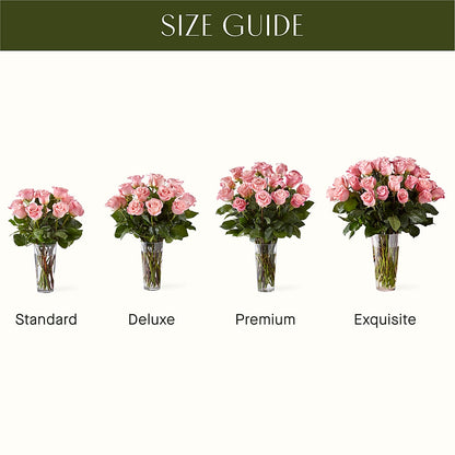 Long Stem Pink Rose Bouquet –  Oak Creek Florist, Concord CA