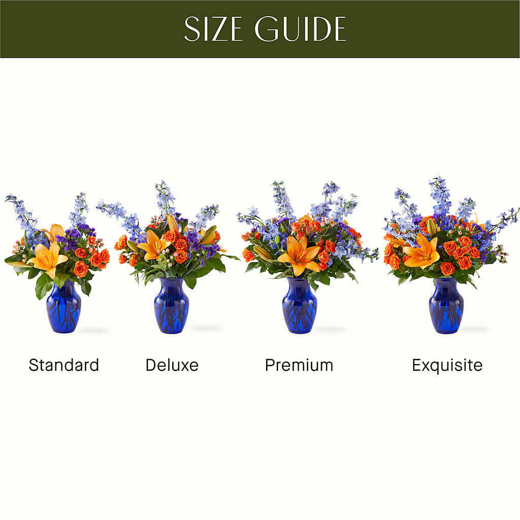 Radiant Citrus Bouquet –  Oak Creek Florist, Concord CA