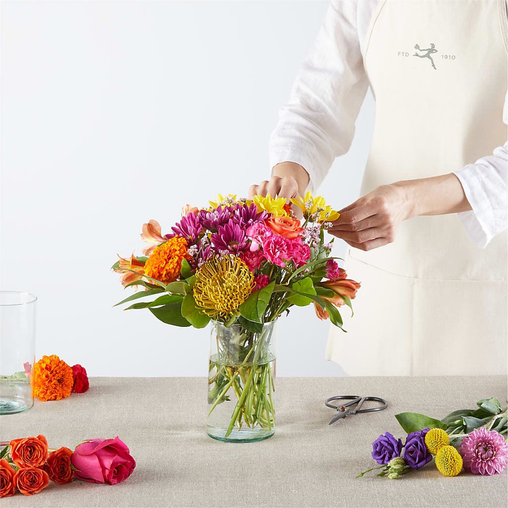 Feast of Color – A Florist Original –  Oak Creek Florist, Concord CA
