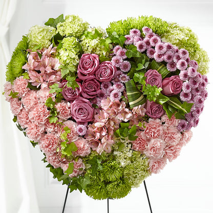 Heartwarming Standing Heart –  Oak Creek Florist, Concord CA