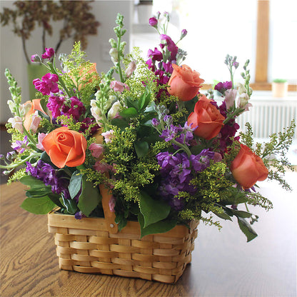 Garden of Life Basket –  Oak Creek Florist, Concord CA