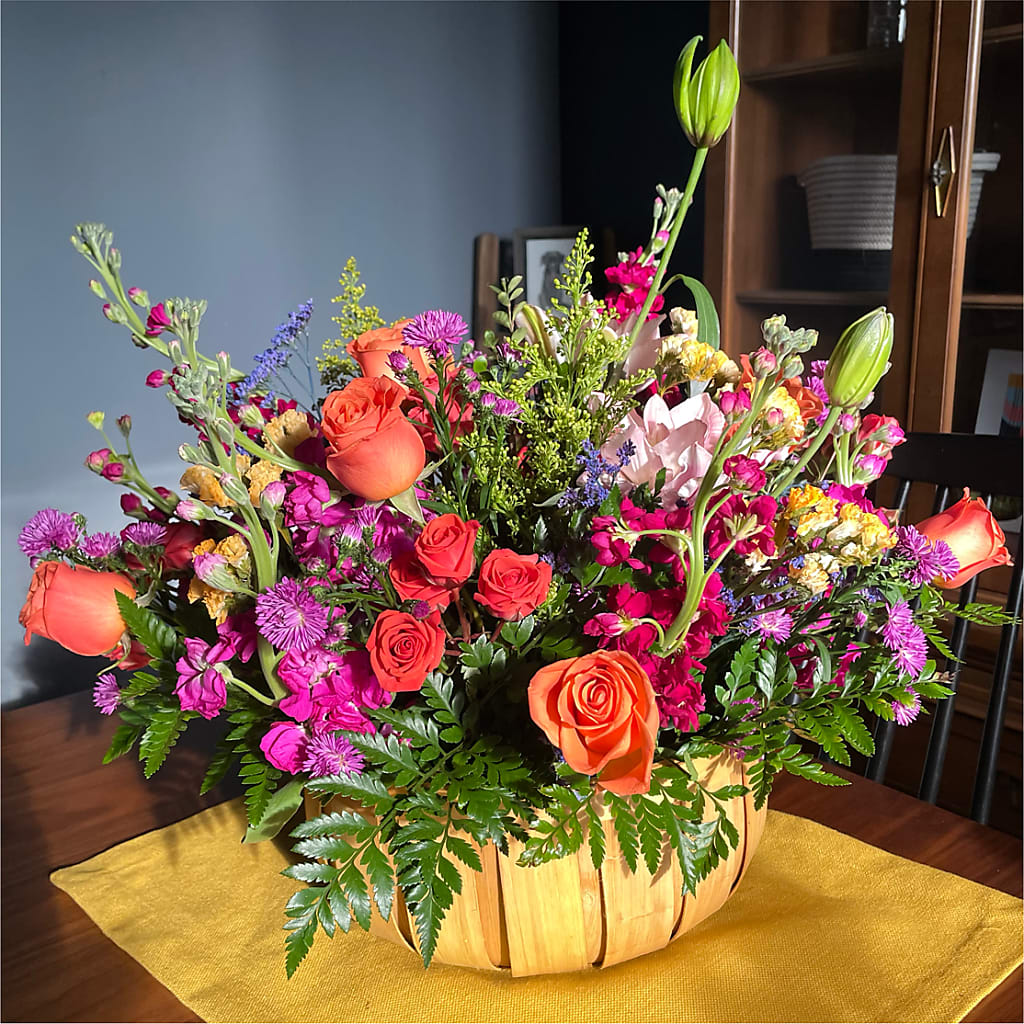 Garden of Life Basket –  Oak Creek Florist, Concord CA