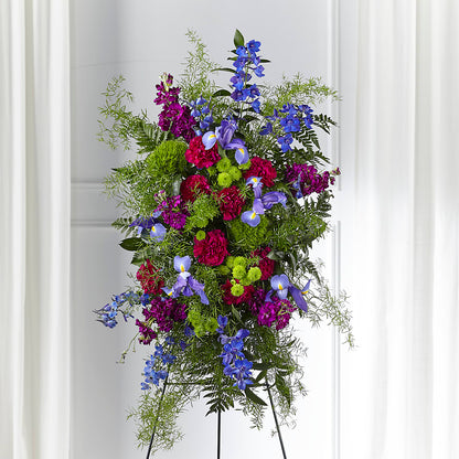 Heavenly Skies Standing Spray –  Oak Creek Florist, Concord CA