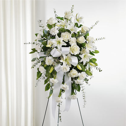 With Care Standing Spray –  Oak Creek Florist, Concord CA