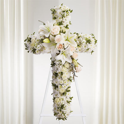 Spiritual Guidance Standing Spray –  Oak Creek Florist, Concord CA