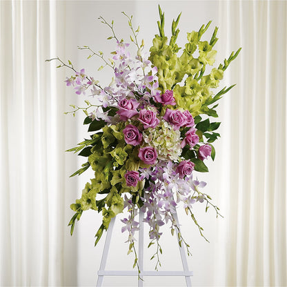 Lasting Legacy Standing Spray –  Oak Creek Florist, Concord CA