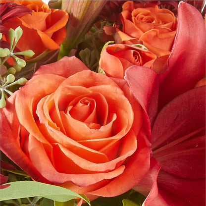Crimson Leaves Bouquet –  Oak Creek Florist, Concord CA