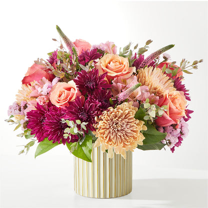 Berry Cobbler Bouquet with Ivory Vase –  Oak Creek Florist, Concord CA