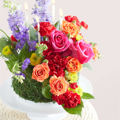 Best Year Yet Floral Cake –  Oak Creek Florist, Concord CA