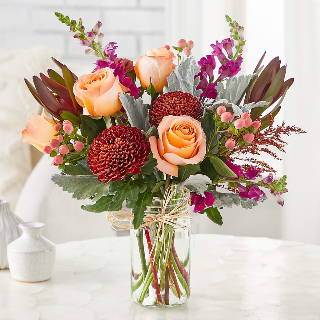 Moody Hues Bouquet –  Oak Creek Florist, Concord CA