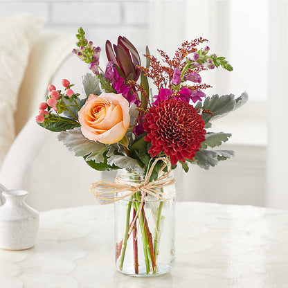 Moody Hues Bouquet –  Oak Creek Florist, Concord CA
