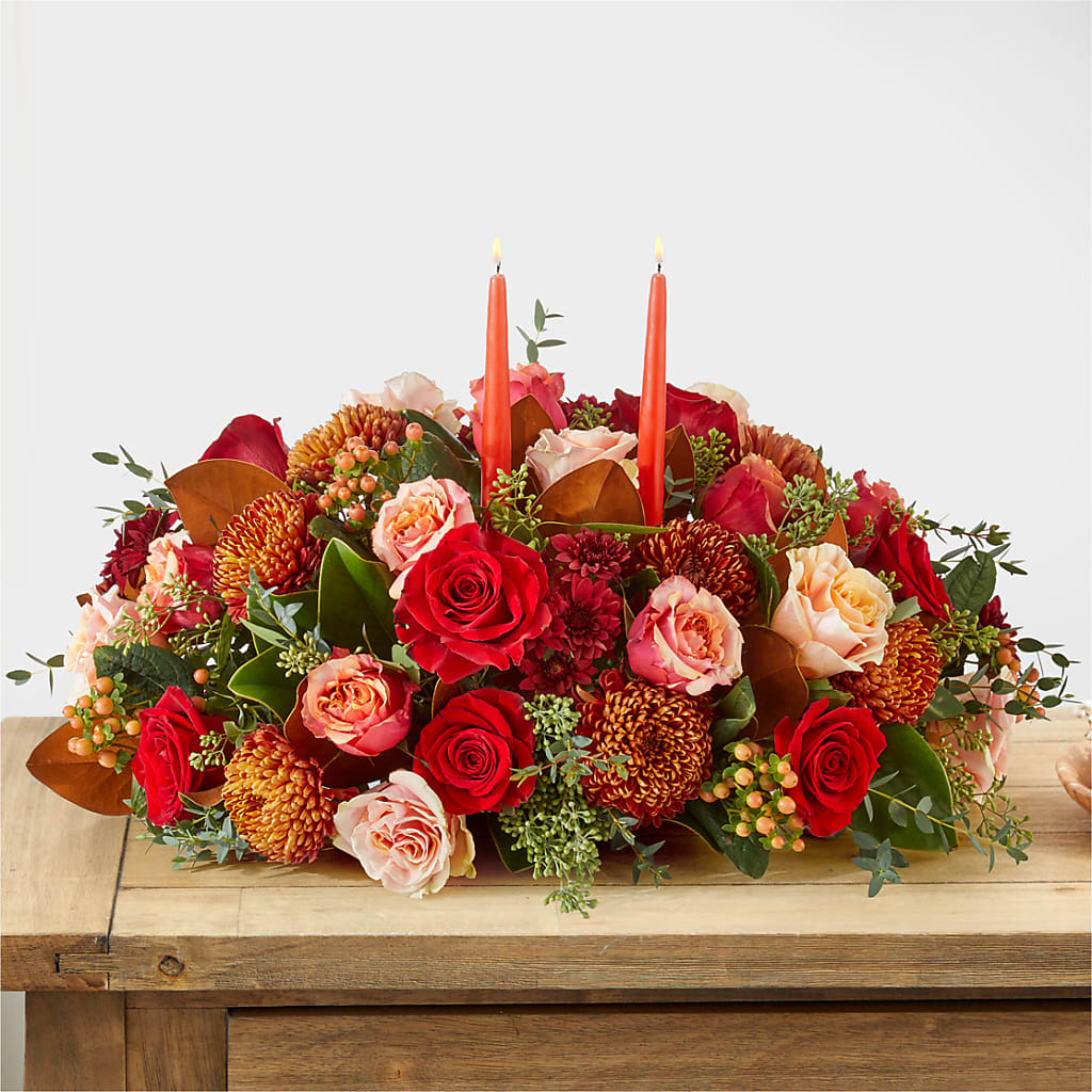 Gather Near Centerpiece –  Oak Creek Florist, Concord CA