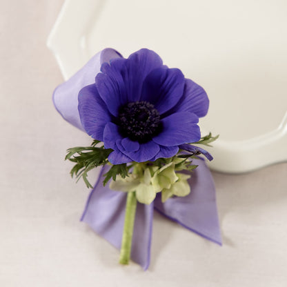 Purple Passion Boutonniere –  Oak Creek Florist, Concord CA