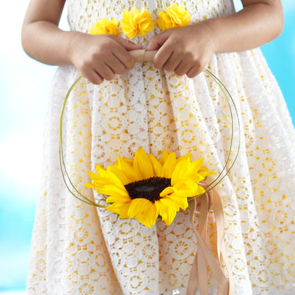 Sweet Sunshine Flower Girl Bouquet –  Oak Creek Florist, Concord CA