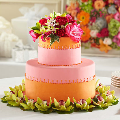 Sweet Citrus Cake Decor –  Oak Creek Florist, Concord CA